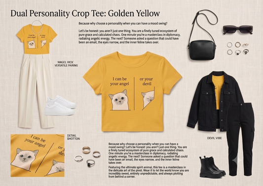 The Dual-Mode Crop Top Tee